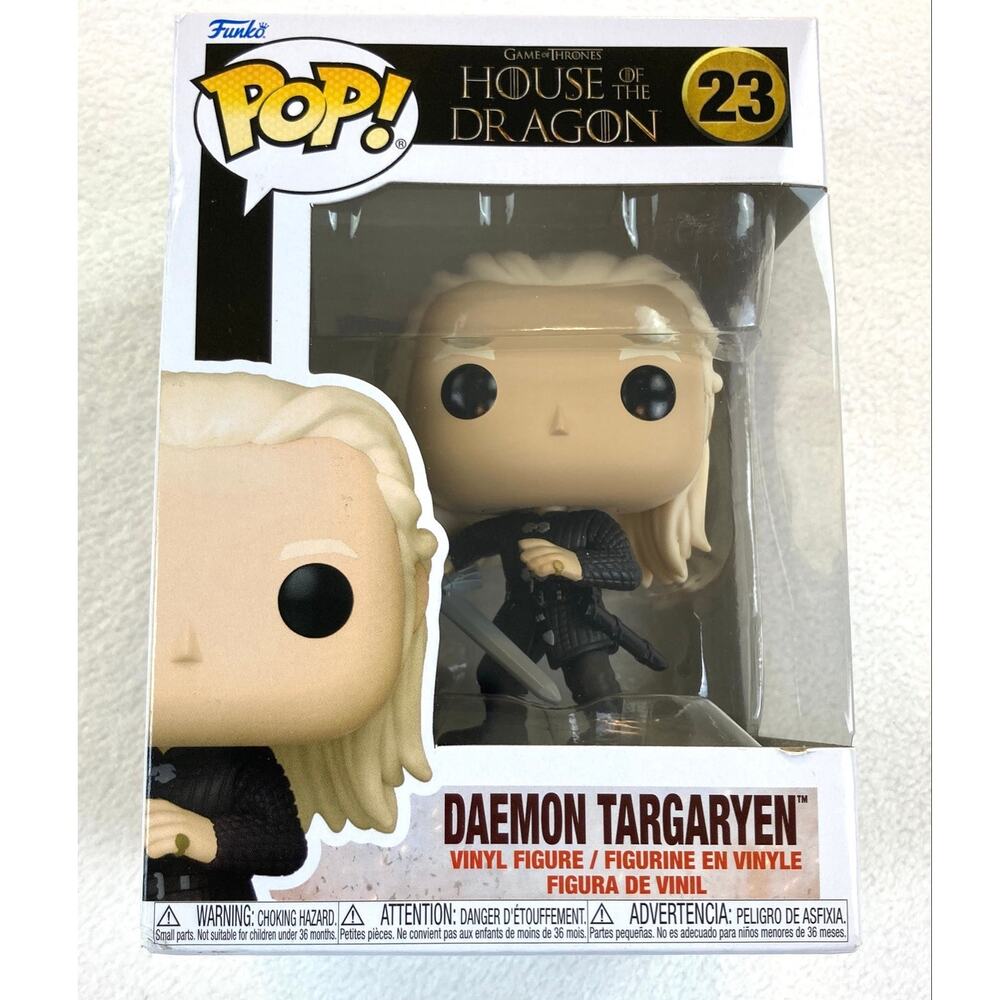 Daemon Targaryen Pop Funko House of Dragon 23 New in Box NWT